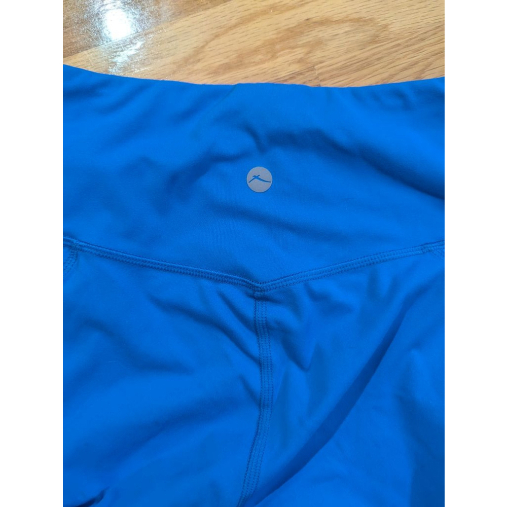 X by Gottex Blue Crop Leggings Medium - Picture 4 of 9